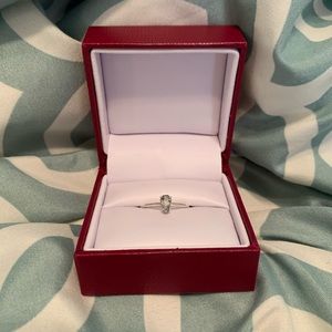 Coffin Gems 1ct solitaire - GRAVESTONE